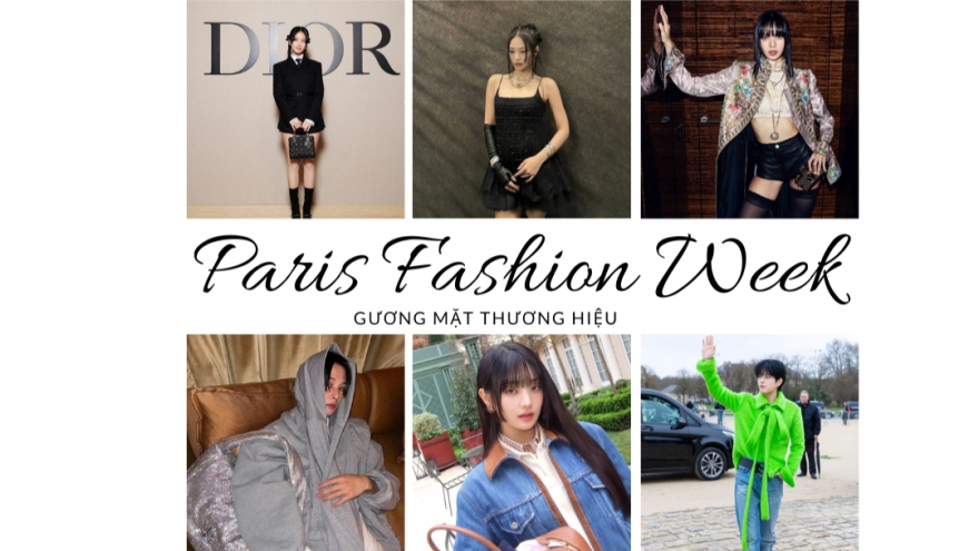 Điểm mặt gương mặt thương hiệu làm nóng thảm đỏ tại Tuần lễ thời trang Paris